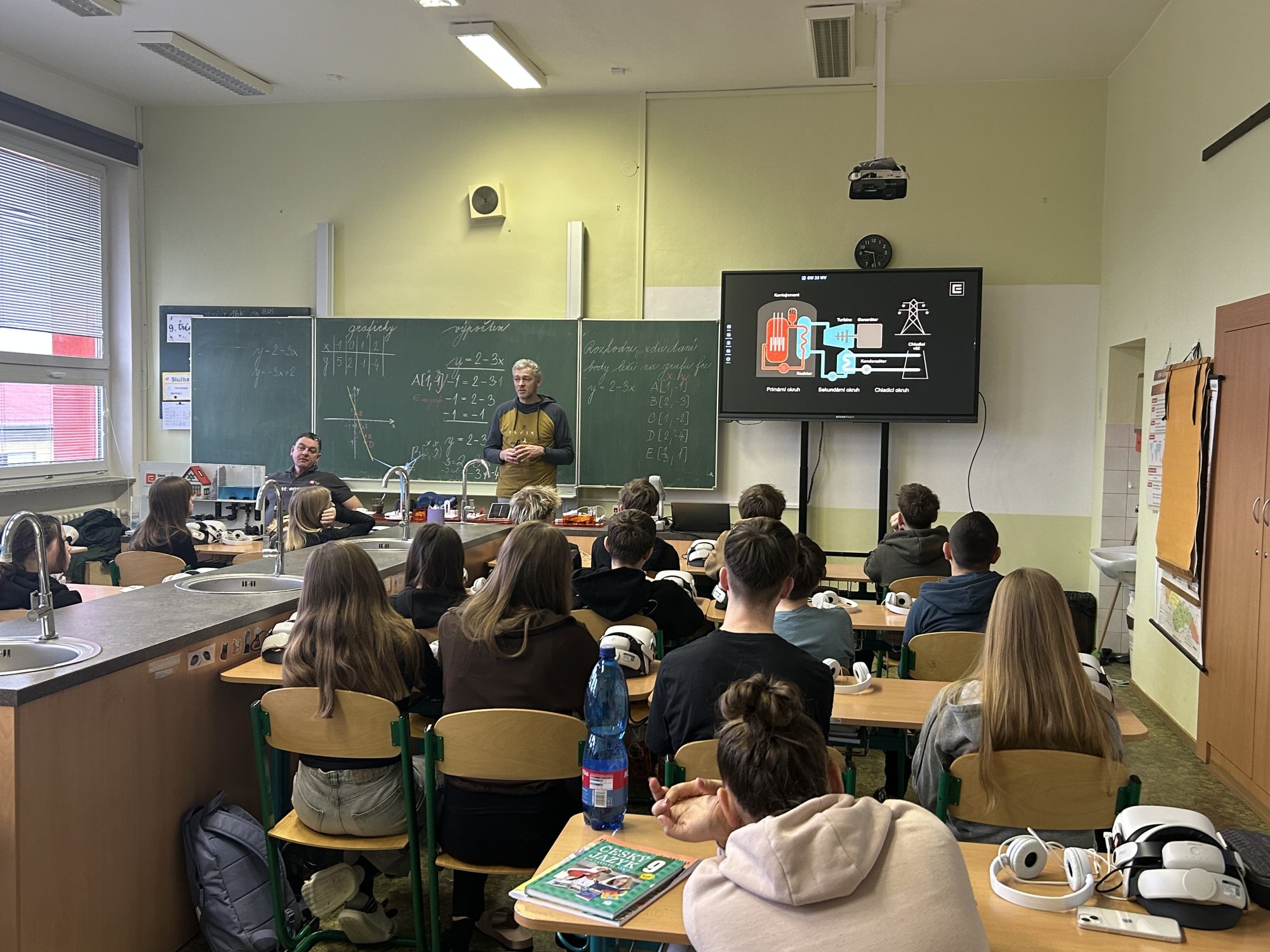 Přednáška o světě energií